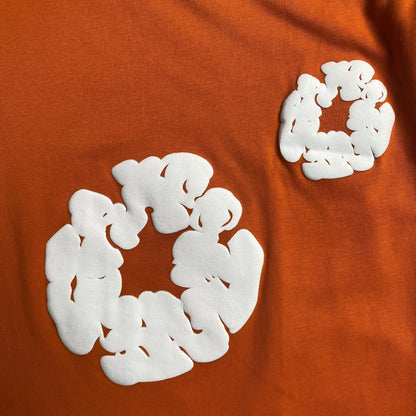 DENIM TEARS THE COTTON WREATH TEE ORANGE