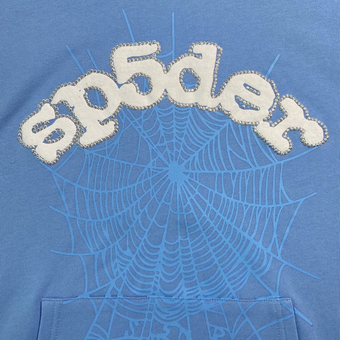 SP5DER WEB HOODIE SKY BLUE