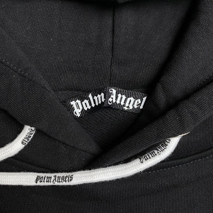 PALM ANGELS BEAR HOODIE BLACK