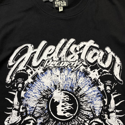 HELLSTAR THE WORLD IS YOURS TEE BLACK