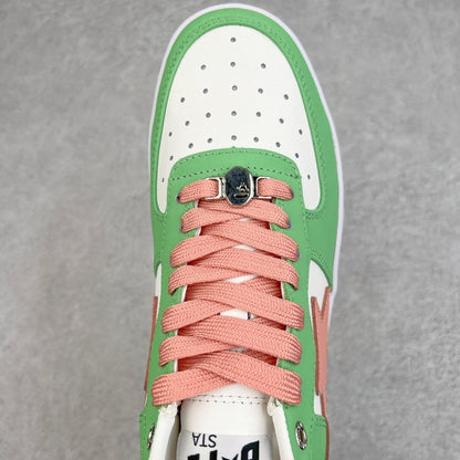 A Bathing Ape Bape Sta Low Verde Pastel 