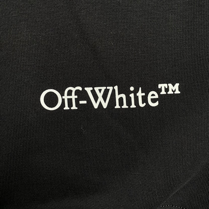 OFF WHITE SCRIBBLE DIAG CREWNECK BLACK