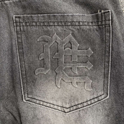 Pantalón Mixed Emotion Stone Jean Negro