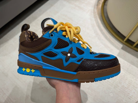 Louis Vuitton Skate Sneaker Marrón Azul