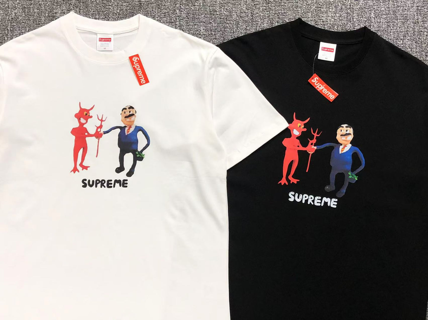 SUPREME BUSINESS TEE WHITE