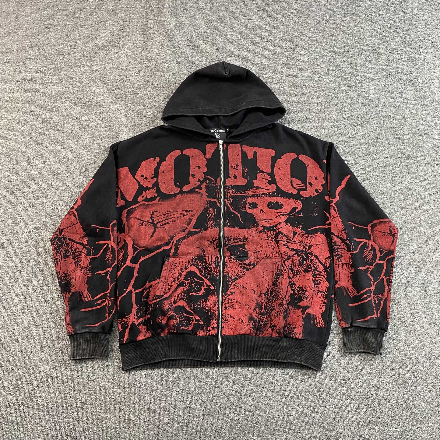 Campera Mixed Emotion Deserted Black