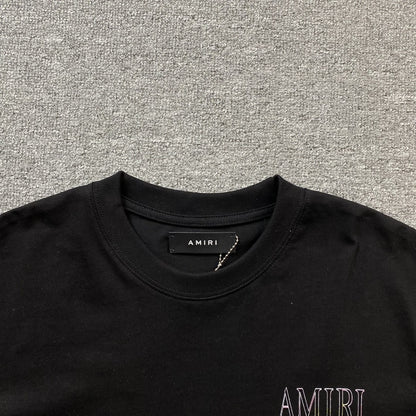 AMIRI BANDANA PRINT TEE BLACK