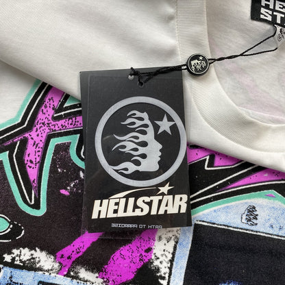 HELLSTAR ONLINE TEE WHITE