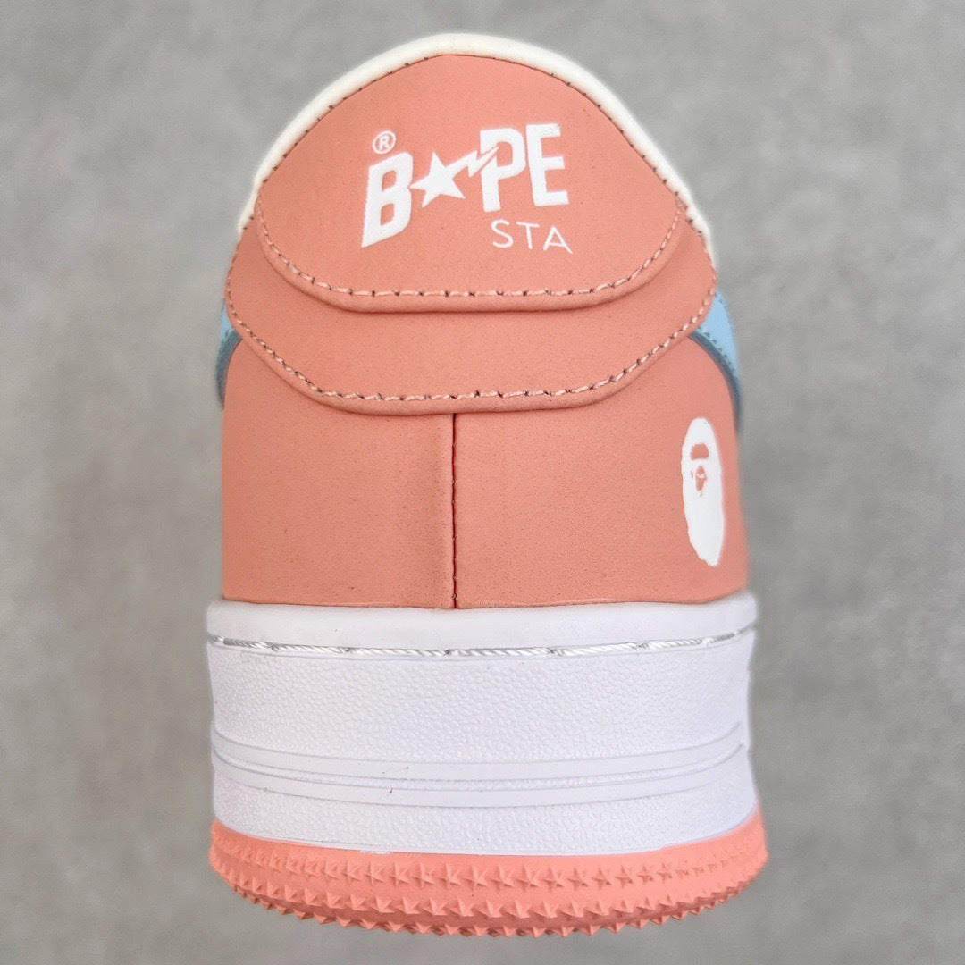 A Bathing Ape Bape Sta Low Rosa Pastel