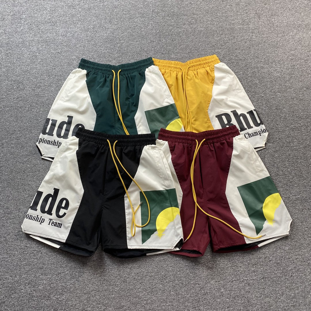 RHUDE SHORTS RED