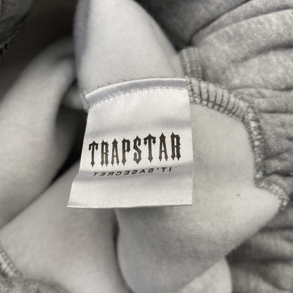 TRAPSTAR CHENILLE DECODED TRACKSUIT GREY RED