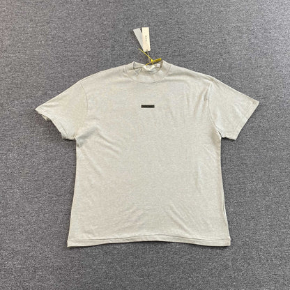 Remera Fear of God Essentials Classic SS25 Heather Stone