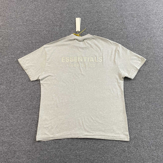 Remera Fear of God Essentials Classic SS25 Heather Stone