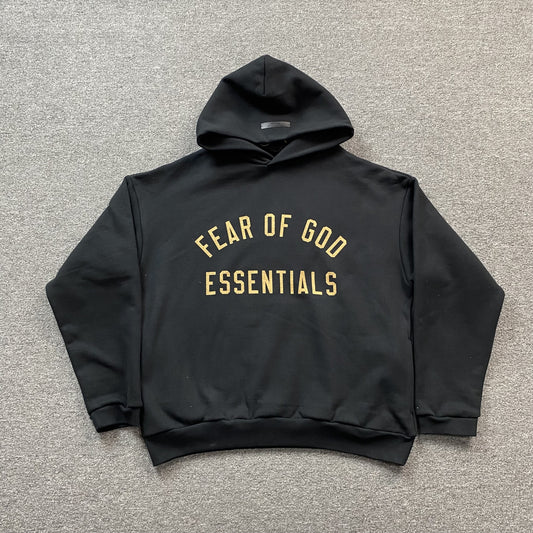 fear-of-god-essentials-hoodie-black-Drip Store Argentina