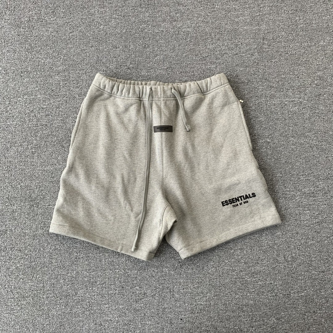fear-of-god-essentials-shorts-ss22-dark-oatmeal-Drip Store Argentina