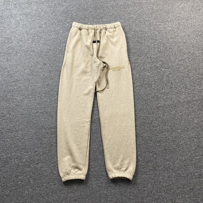 Pantalón Fear of God Essentials Small Logo Gold Heather