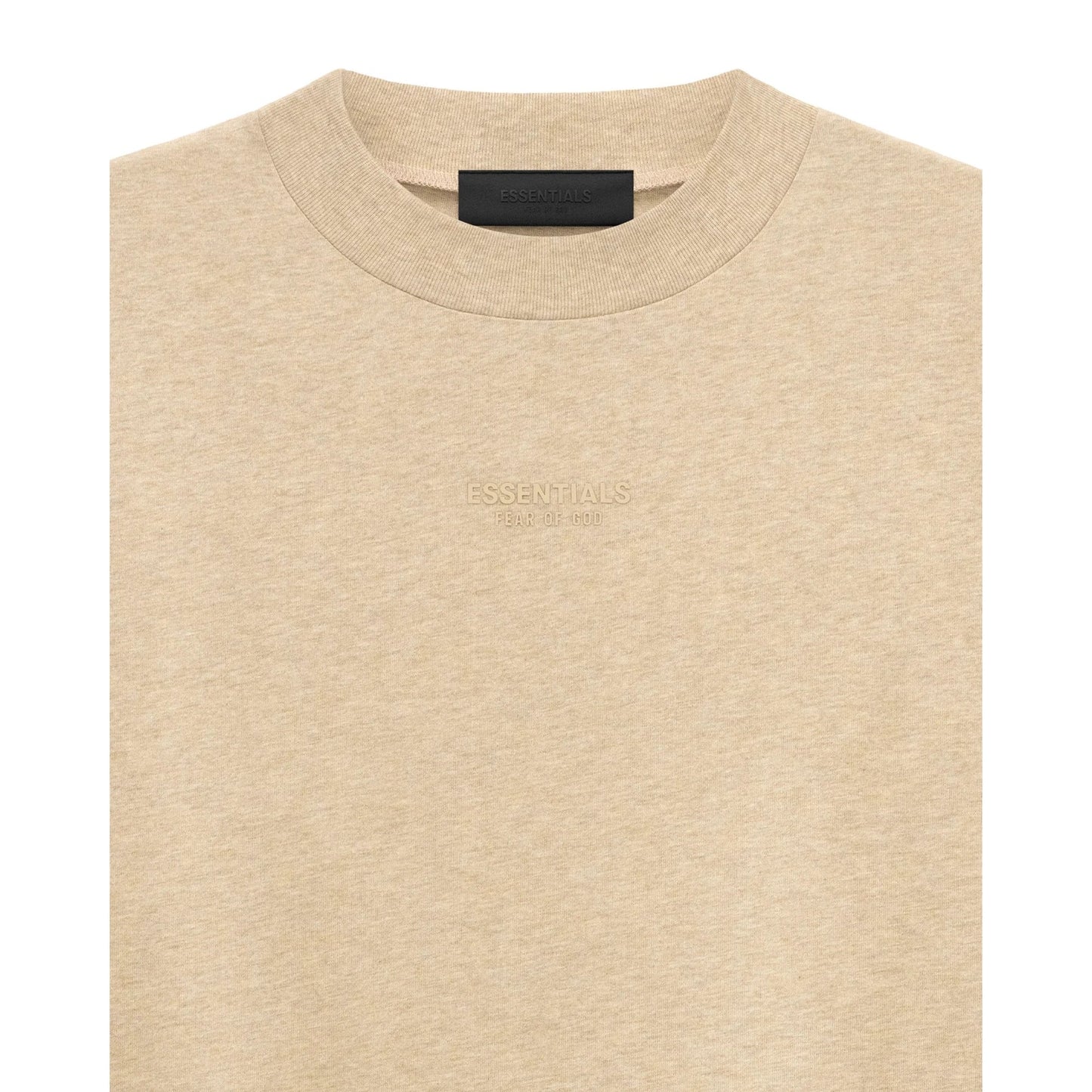 fear-of-god-essentials-small-logo-tee-gold-heather-2-Drip Store Argentina