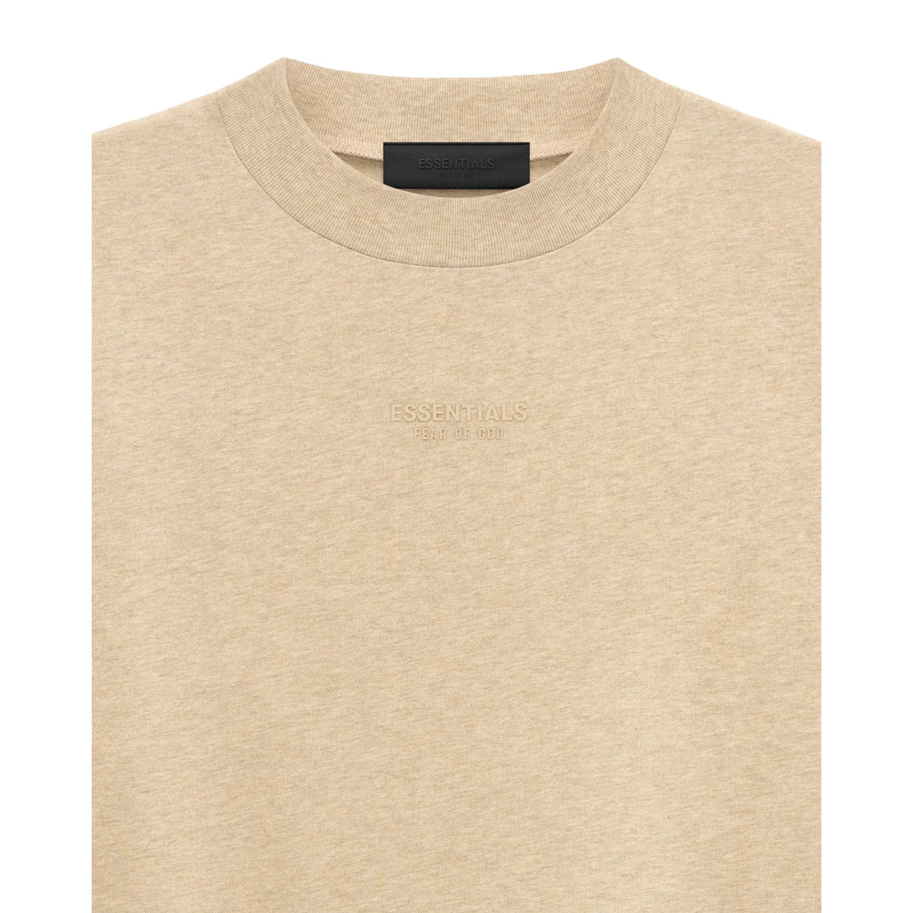fear-of-god-essentials-small-logo-tee-gold-heather-2-Drip Store Argentina