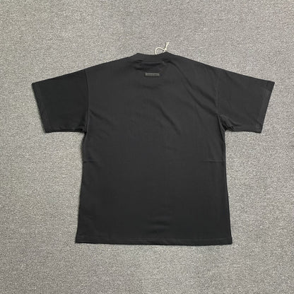 Remera Fear of God Essentials Small Logo Negra