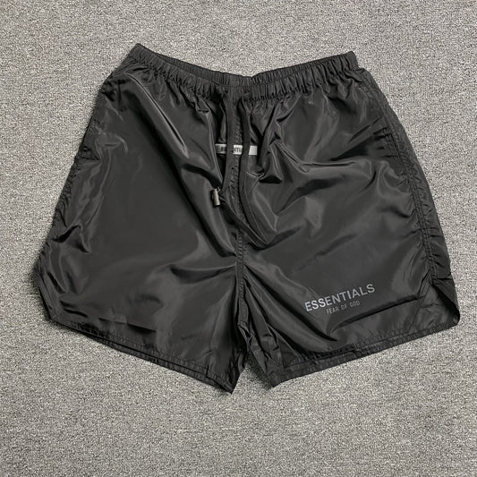 fear-of-god-essentials-volley-shorts-black-reflective-Drip Store Argentina