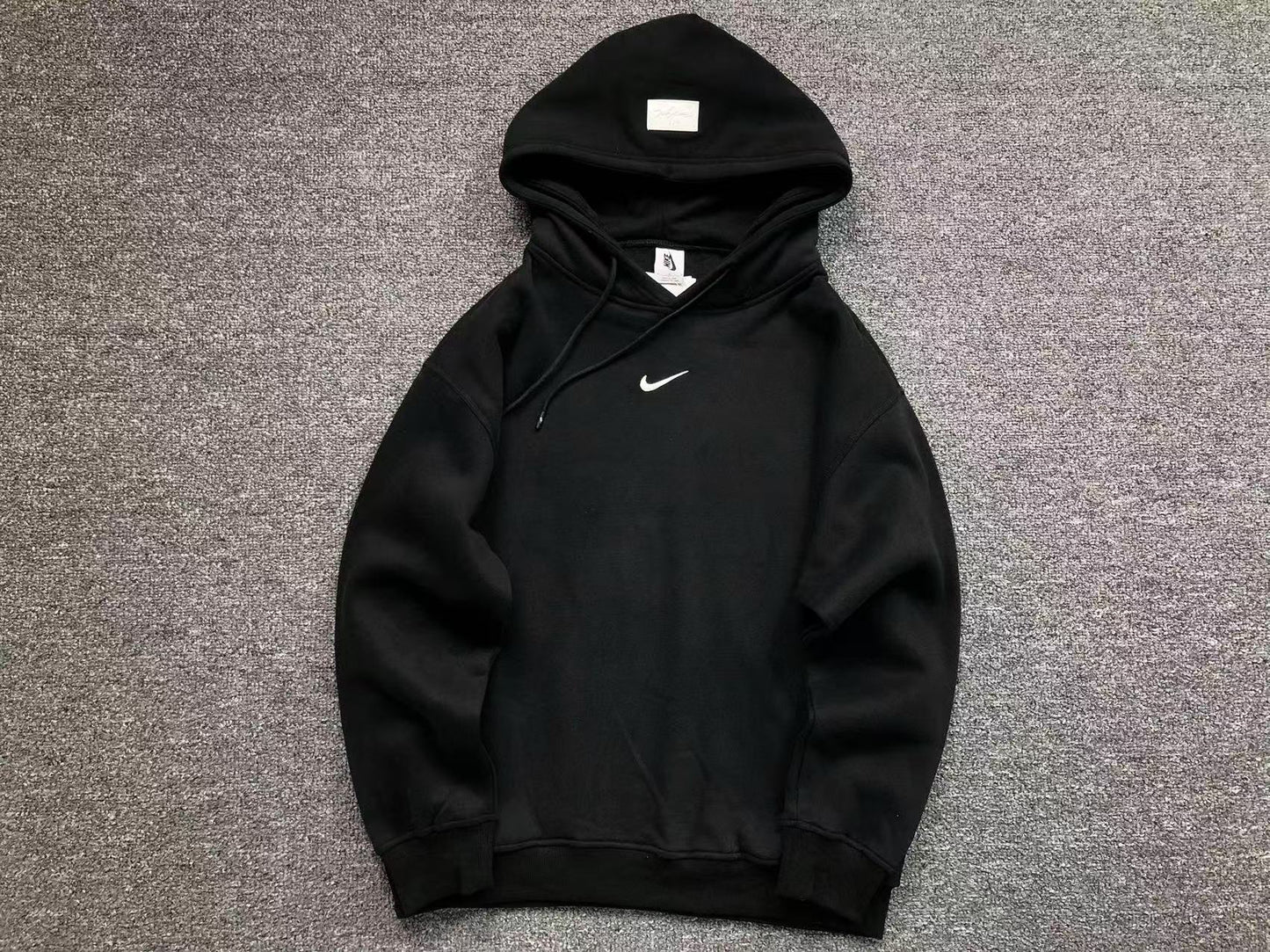 Buzo Fear of God x Nike Double Hood Negro