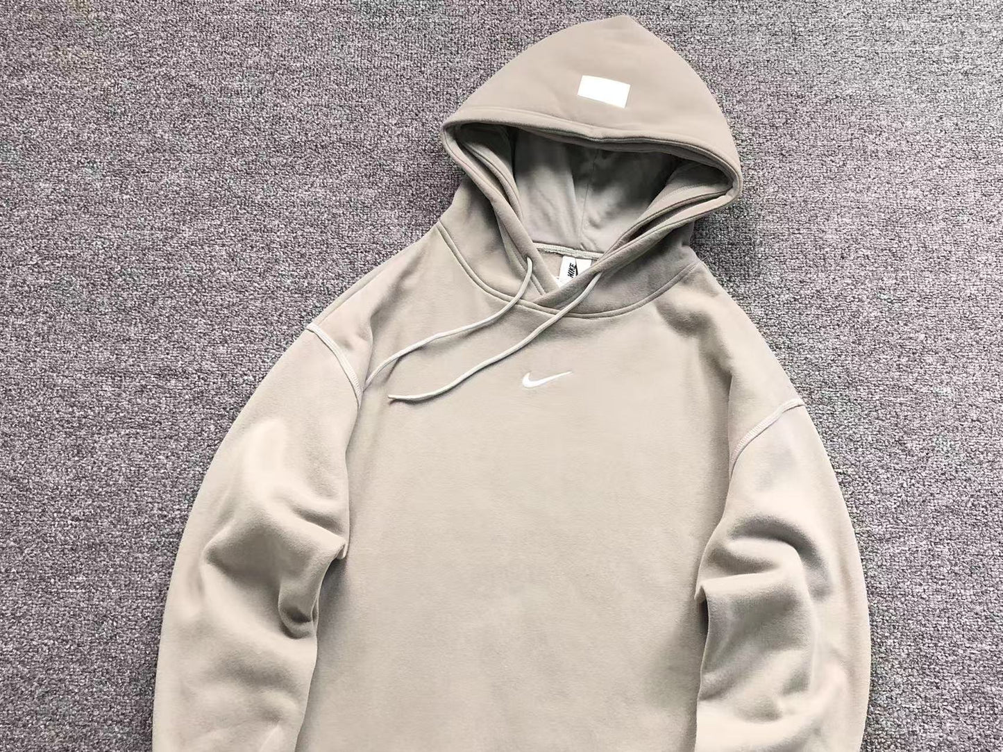 Buzo Fear of God x Nike Double Hood Gris