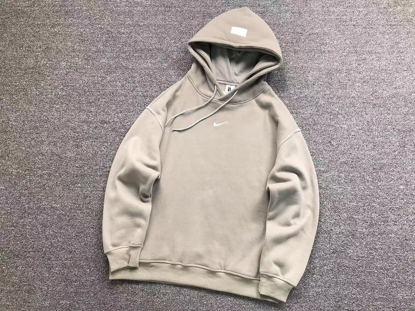 Buzo Fear of God x Nike Double Hood Gris