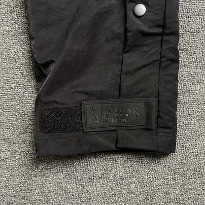 Pantalón Fear of God X Nike Nylon Negro
