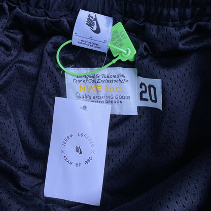 Pantalón Fear of God X Nike Nylon Negro