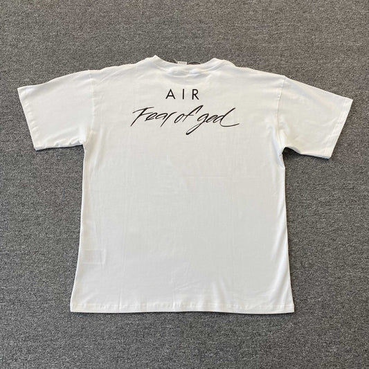Remera Fear of God x Nike Blanca