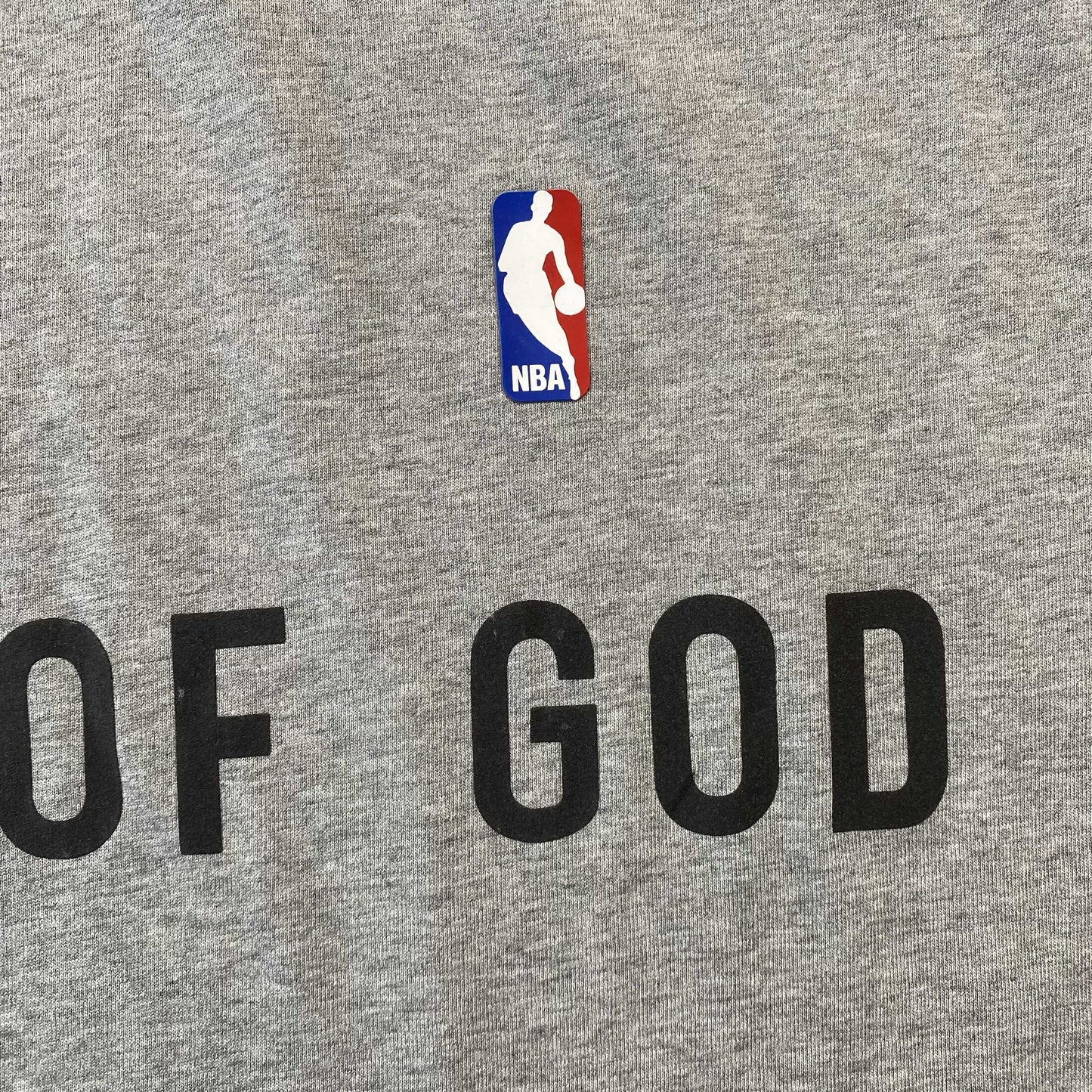 Remera Fear of God x Nike Warm Up Grey