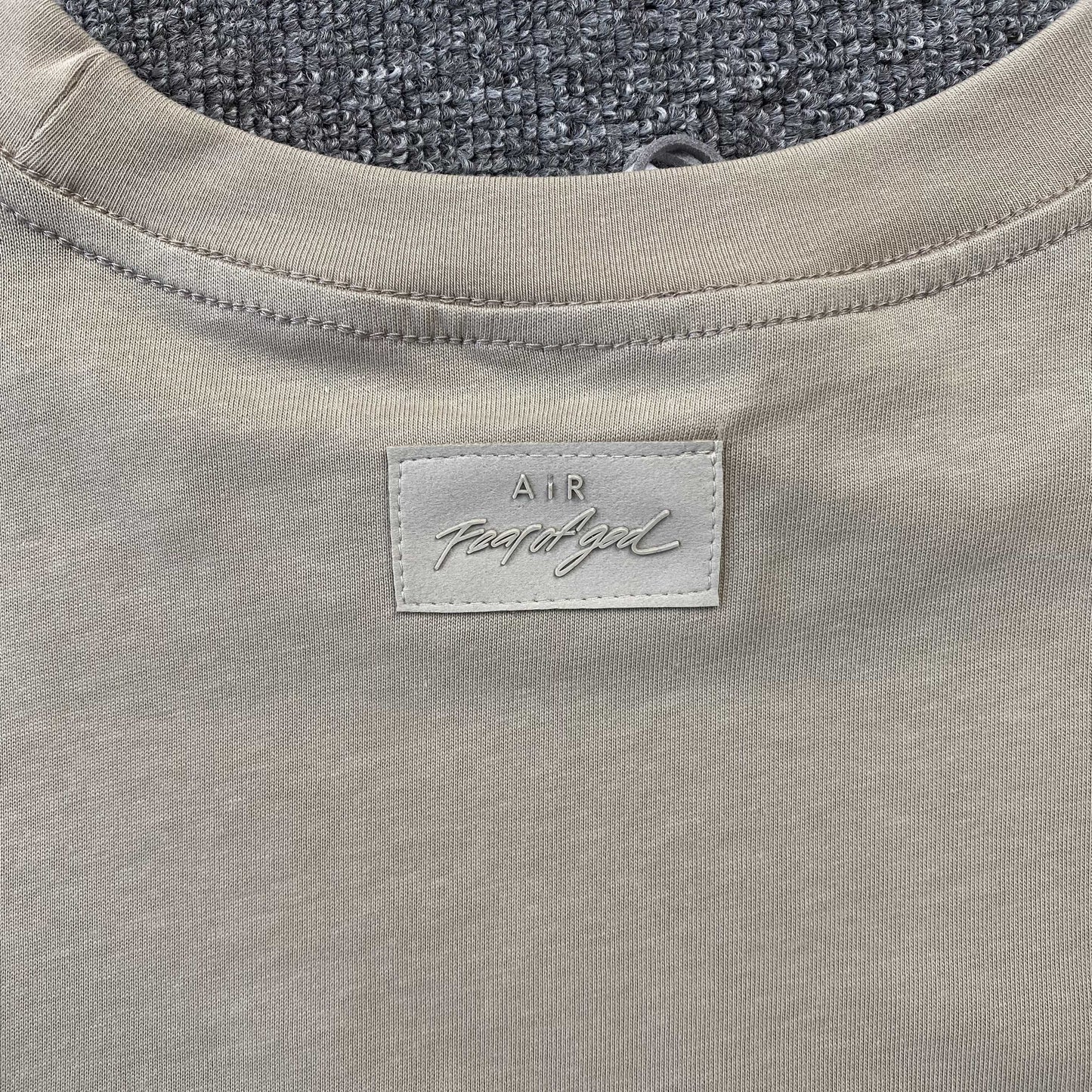 Remera Fear of God x Nike Warm Up Oatmeal