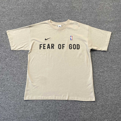Remera Fear of God x Nike Warm Up Oatmeal