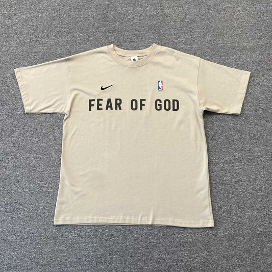 Remera Fear of God x Nike Warm Up Oatmeal