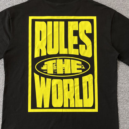 CORTEIZ RULES THE WORLD TEE BLACK