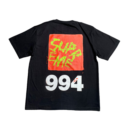 SUPREME PAINT 994 TEE BLACK