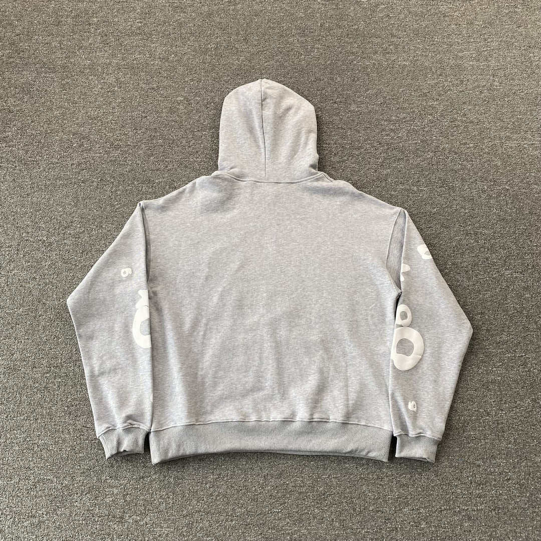 SP5DER BELUGA HOODIE DARK GREY HEATHER