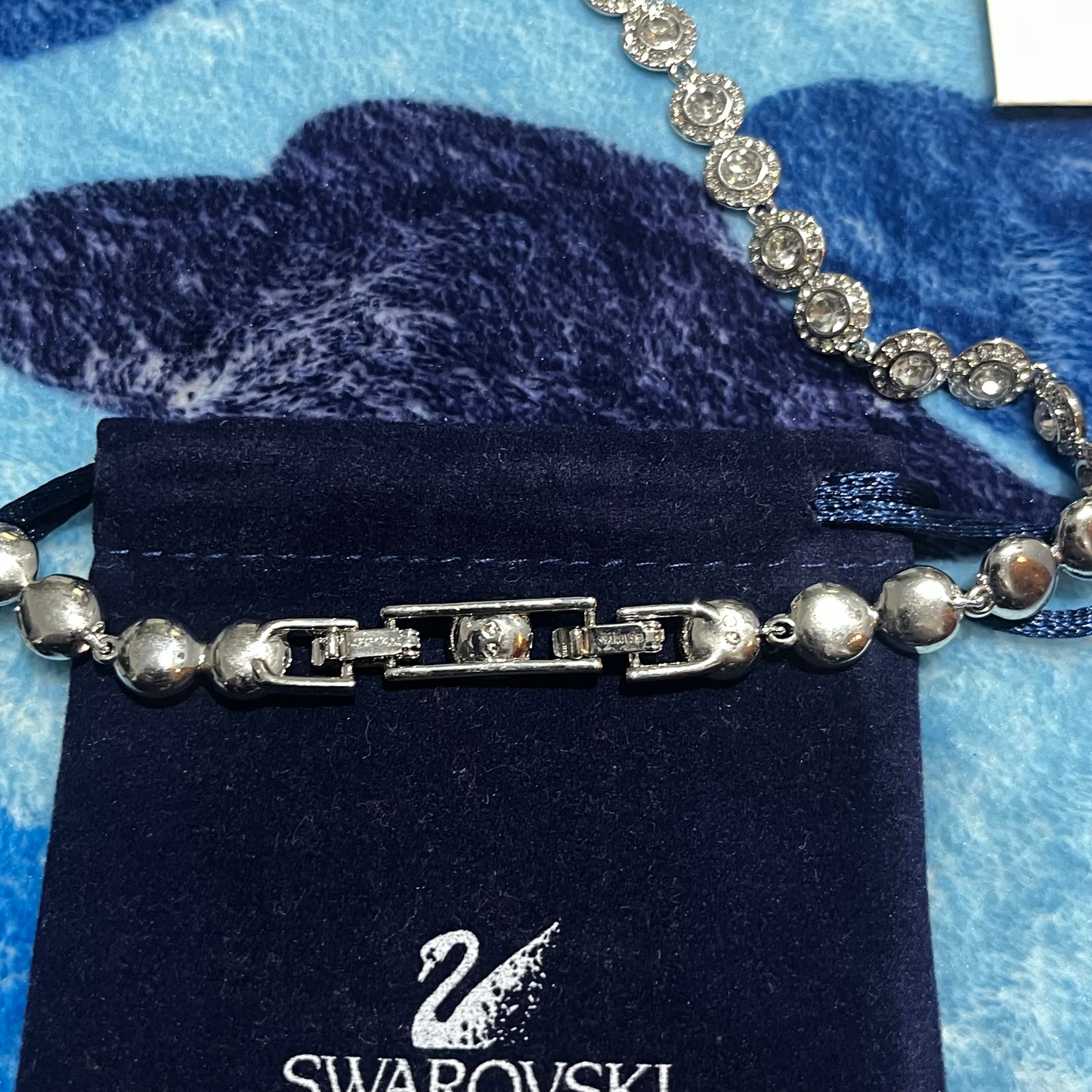 Gargantilla Swarovski Angelic Plateado