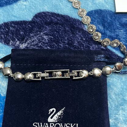 Gargantilla Swarovski Angelic Plateado