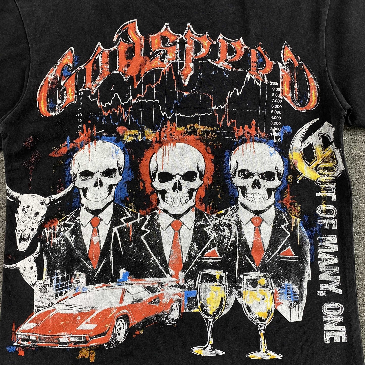 Remera Godspeed A.T.H Negra