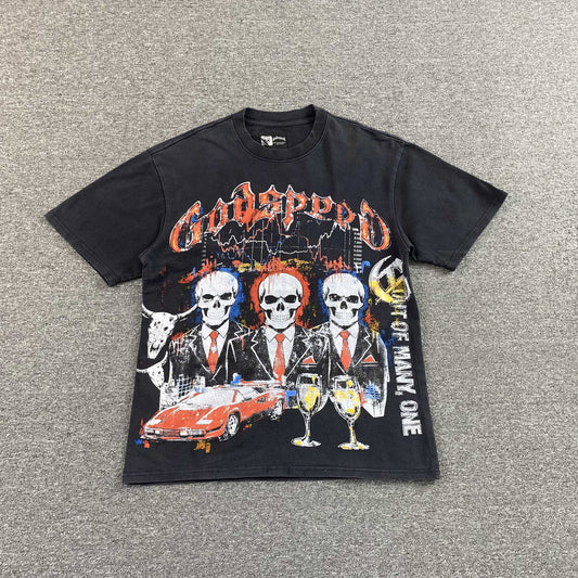 Remera Godspeed A.T.H Negra