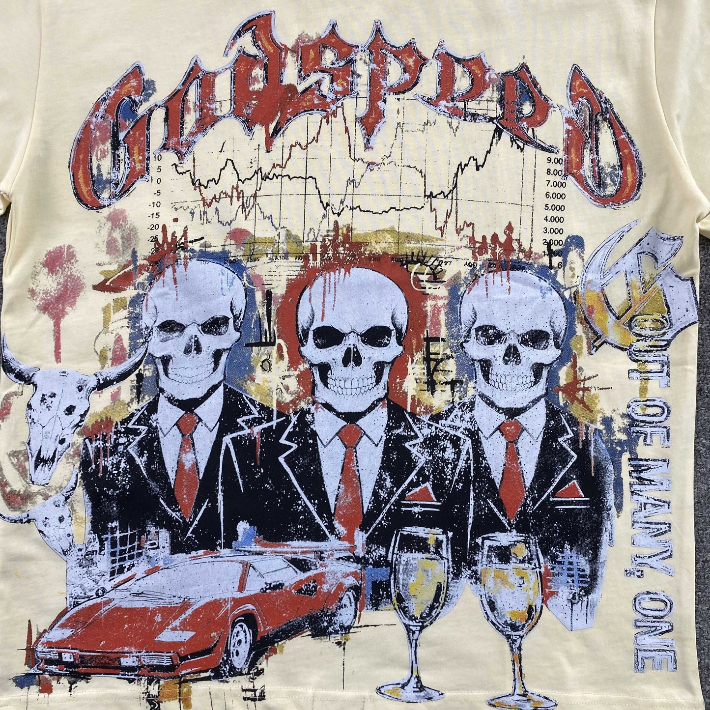 Remera Godspeed A.T.H Crema