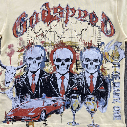Remera Godspeed A.T.H Crema