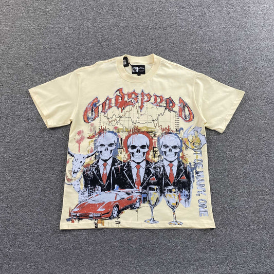Remera Godspeed A.T.H Crema