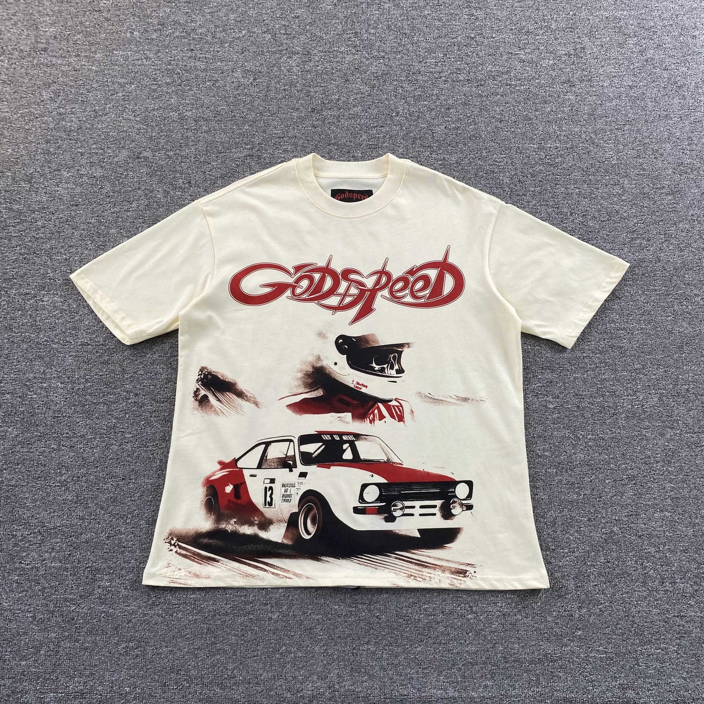 Remera Godspeed Abu Dhabi Desert Challenge Crema