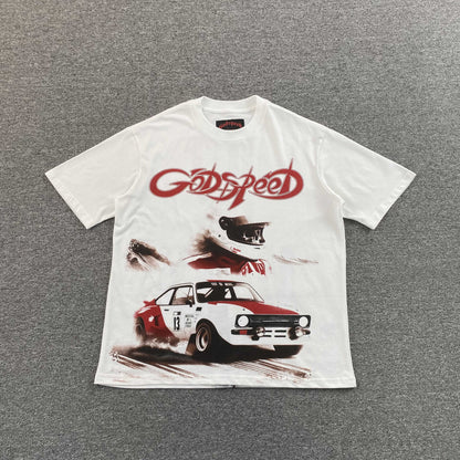 Remera Godspeed Abu Dhabi Desert Challenge Blanca