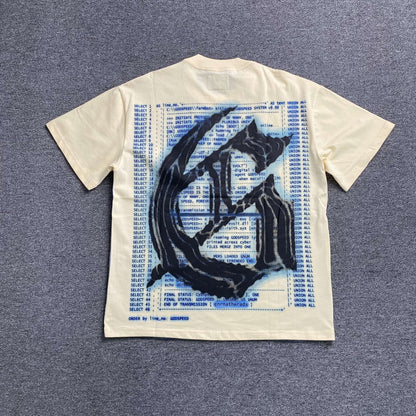 Remera Godspeed Aura Farm Crema