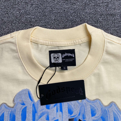 Remera Godspeed Aura Farm Crema