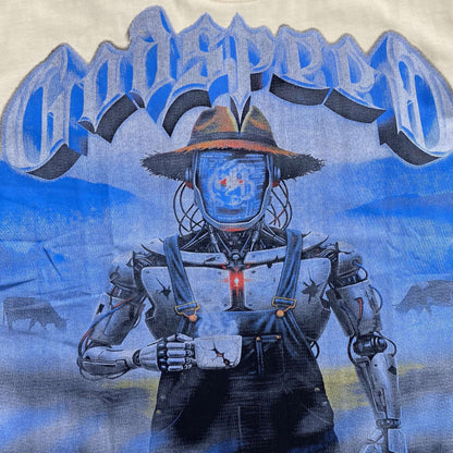 Remera Godspeed Aura Farm Crema