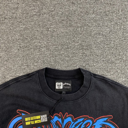 Remera Godspeed Car Meet Miami Negra